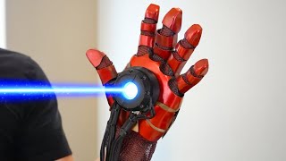Man Builds a Fully Working Iron Man's Gauntlet