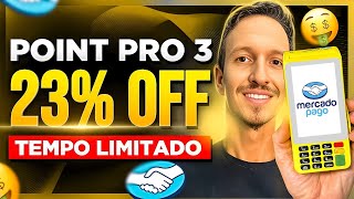 POINT PRO 3 do Mercado Pago com SUPER DESCONTO por TEMPO LIMITADO 🔥