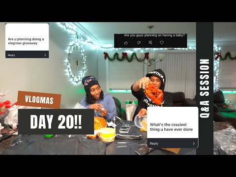 UPDATED Q&A🙈 (vlogmas day 20)