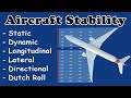 Aircraft Stability and Control Concepts