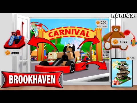 CARA Cepat Dapat Semua HADIAH Di UPDATE BROOKHAVEN Carnival!