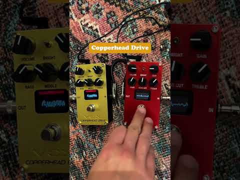 Using a VOX Valvenergy pedal as an Amp Simulator & Standard Overdrive Mystic Edge X Copperhead Drive