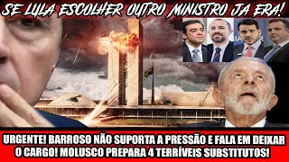 BARROSO NÃO SUPORTA A PRESSÃO, E FALA EM DEIXAR O CARGO! MOLUSCO PREPARA 4 TERRÍVEIS SUBSTITUTOS!