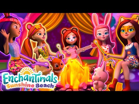 Сонячний пляж Enchantimals | Загадка дубу із золотими жолудями - частина 1 | 4 серія | Повна серія