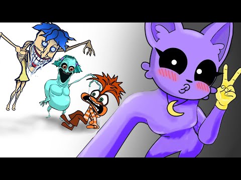 "Creepy INSIDE OUT 2" Vs Catnap - Poppy Playtime Animation