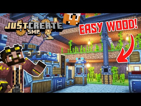 I expanded my SMART FACTORY in Minecraft Create Mod! [#20]