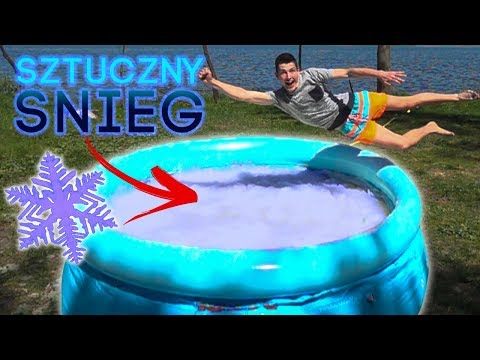 2,000 LITRÓW SZTUCZNEGO ŚNIEGU W BASENIE