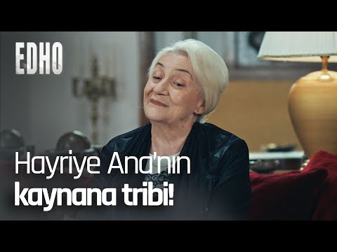 Hayriye Ana gelinleriyle hava atıyor - EDHO Efsane Sahneler