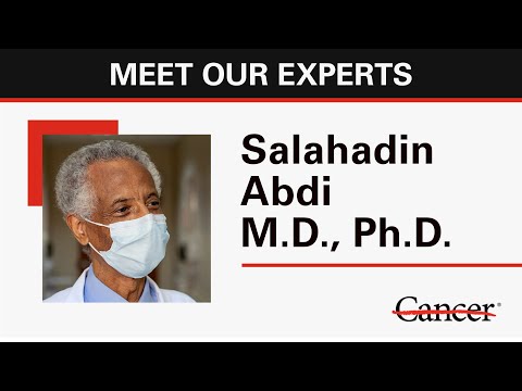 Meet anesthesiologist Salahadin Abdi, M.D., Ph.D.