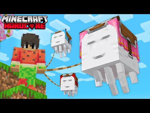 J'ai Découvert l'Happy Ghast sur Minecraft Hardcore