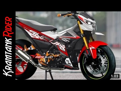 6 Warna Kreenn Full Modifikasi Suzuki Satria FU 150 Fi 2016