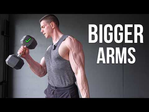 Bigger Arms Workout With Dumbbells Only