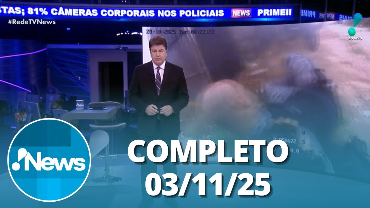 RedeTV News 031125 | Completo