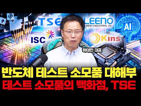 "반도체, 여기에 주목해야 합니다." AI 반도체 시대, 테스트 소모품이 뜬다ㅣ하태민 대표