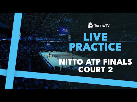 LIVE PRACTICE STREAM: Nitto ATP Finals 2024 | Court 2