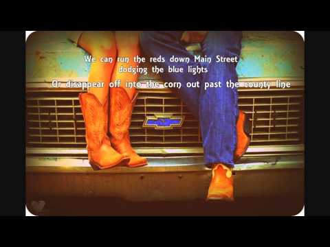 Justin Moore- Lettin' The Night Roll Lyrics