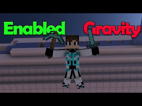 I Enabled Gravity In Minecraft...