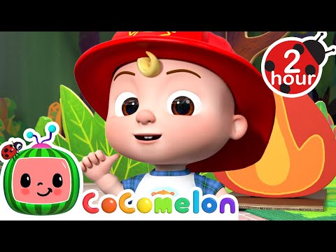 Fire Alarm at School! This Is A Fire Drill🚨🔥 | CoComelon Nursery Rhymes & Songs | Kids Learning