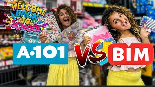 BİM VS A101 OKULA DÖNÜŞ KIRTASİYE ALIŞVERİŞİ CHALLENGE 2025 ! BACK TO SCHOOL 