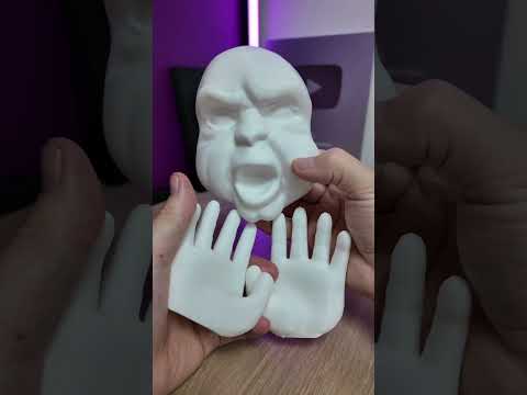 Ça va en effrayer certains ! 👹#3d #creation #diy #halloween #cosplay