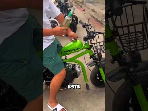 Esta moto puede funcionar sin gasolina. #shorts #shortvideo