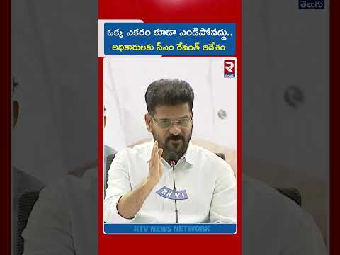 ఒక్క ఎకరం కూడా ఎండిపోవద్దు.. అధికారులకు సీఎం ఆదేశం | CM Revanth Reddy | El Nino | Telangana | RTV