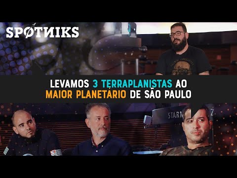 Levamos 3 terraplanistas ao maior planetário de São Paulo. E esse foi o resultado.