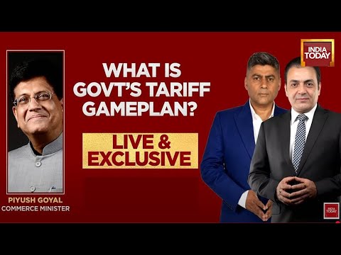 Piyush Goyal's First Interview After Trump Imposed 50% Tariff On India | LIVE | Gaurav Sawant