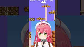 【にじホロ】椎名唯華とさくらみこのマリオの違い【ホロライブ/にじさんじ/切り抜き】