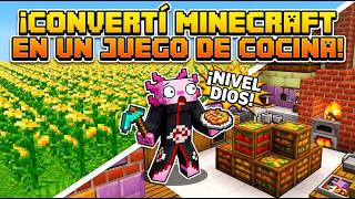 ✅Sobreviviendo en el MEJOR MOD de COMIDA en Minecraft