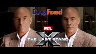 Marvel's X-Men: The Last Stand DeepFixed - Patrick Stewart de-age fixed with deepfake tech
