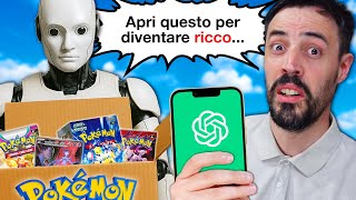 Ho Chiesto a CHATGPT le Carte Pokémon che DEVO APRIRE...
