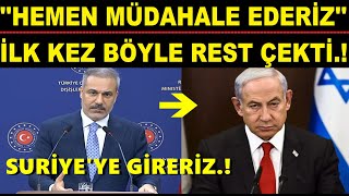 VE RESTİ ÇEKTİ..! ''HEMEN MÜDAHALE EDERİZ''