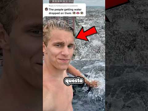 L’acqua cade giù?😳 (@maddzak)via tt