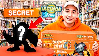Compré TODA la caja de las nuevas figuras de DIGIMON… hay una SECRETA