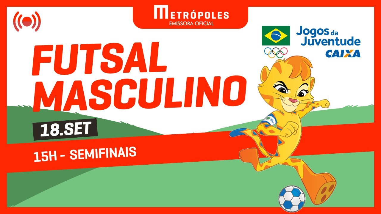 JOGOS DA JUVENTUDE 2025 – FUTSAL MASCULINO – 18.09.25