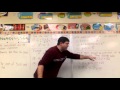 Algebraic Expressions and Operations