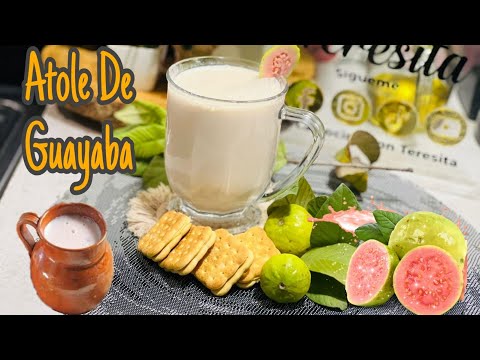 Atole de Guayaba con esta receta No Se CORTA!! 😋👩‍🍳 Sigue Paso a Paso 🤤😋#receta