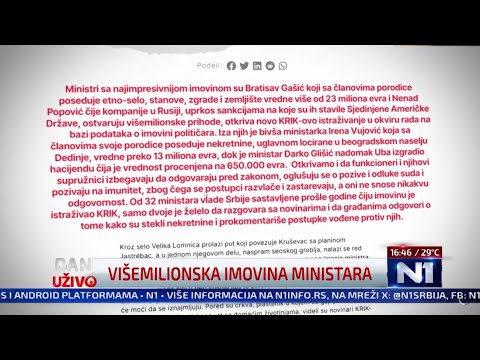 Partnerka, ministar, lopov, njegovi roditelji i njene nekretnine. Ko to tamo krade? | ep378deo05