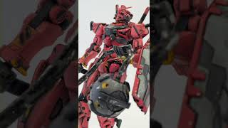 【#ガンプラ 】シャア→シュウジ→シャアとプレイバリュー満点の良キット!! HG 赤いガンダム #shortvideo #shorts #ジ