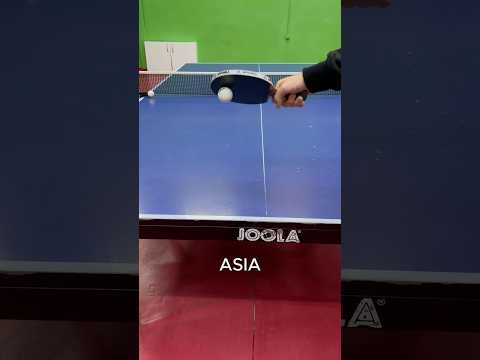 Europe Vs Asia Table Tennis Rubber 🏓