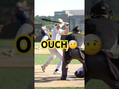 CURVEBALL TO THE DOME🤕 #baseball