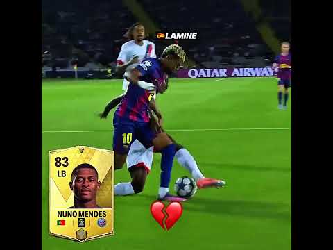 Lamine come back..☠️#lamine #nunomendes #laminevsmendes #football #fifamobile