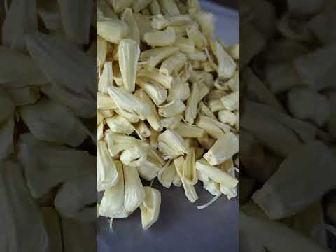 Jackfruit chips making #shorts #jackfruit