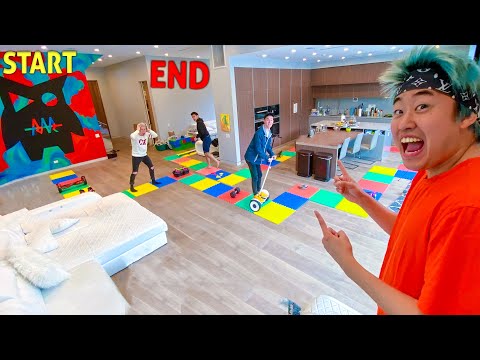 LIFESIZE BOARD GAME in Carter's House!