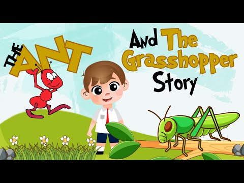 The Ant and The Grasshopper Story | Bedtime Story for Kids | Learn with Fun | TheLearningApps.com