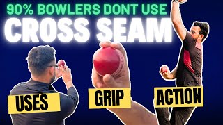 What is Cross Seam Bowling in Cricket ❓Benefits & How to use it ✅ Cricket Tips