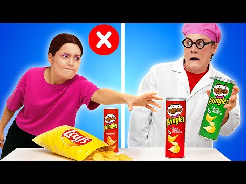RICO VS POBRE: ¡CÓMO ESCONDER COMIDA EN EL HOSPITAL! | SITUACIONES DIVERTIDAS DE 123 GO! FOOD