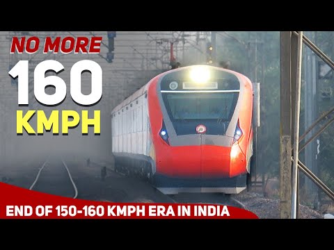 Last Video of 160 KMPH Trains in India