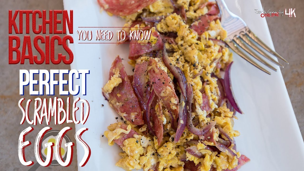 Perfect scrambled eggs 4k #96
